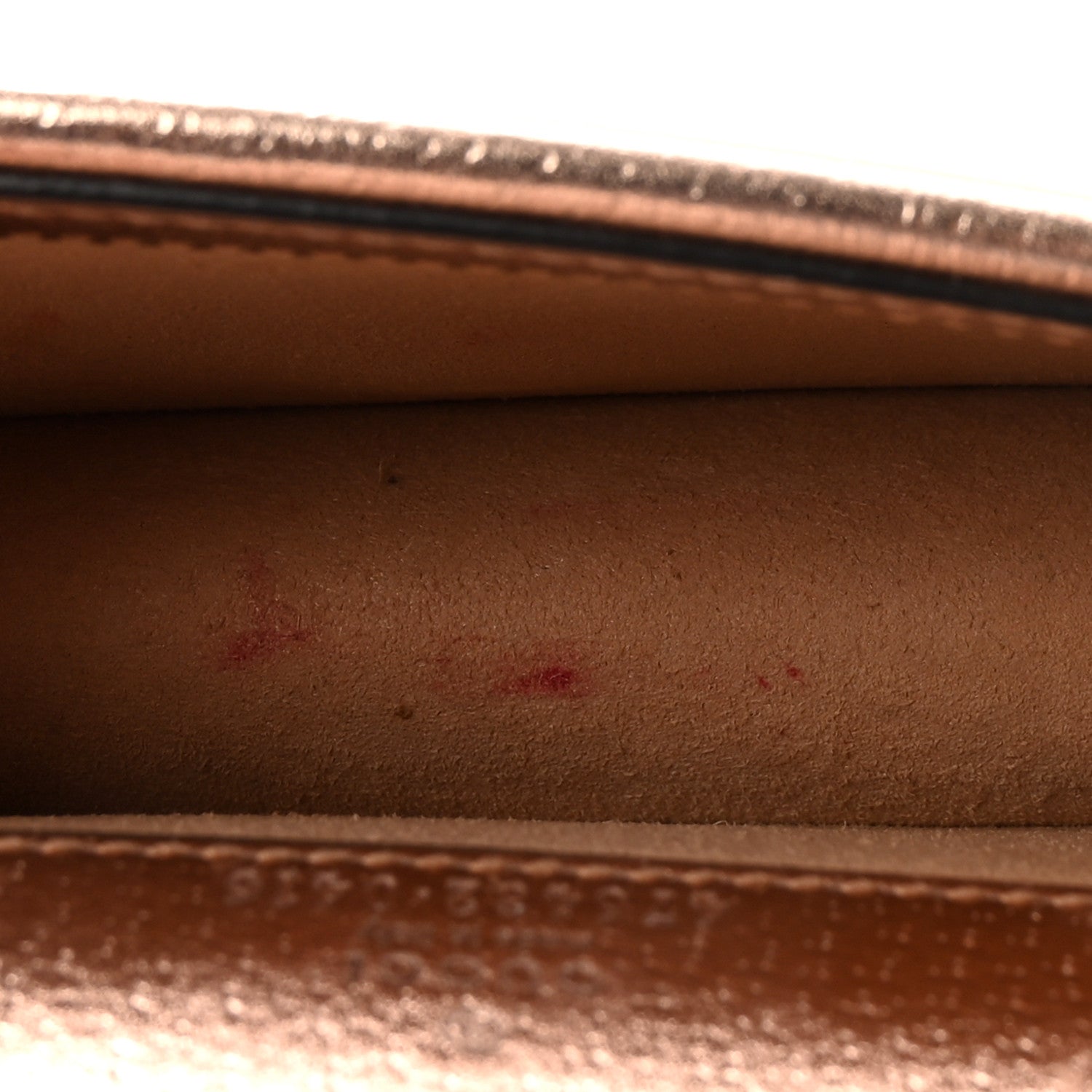 Metallic Calfskin Super Mini Dionysus Shoulder Bag Rose Gold