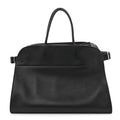 Polished Saddle Calfskin Soft Margaux 17 Black