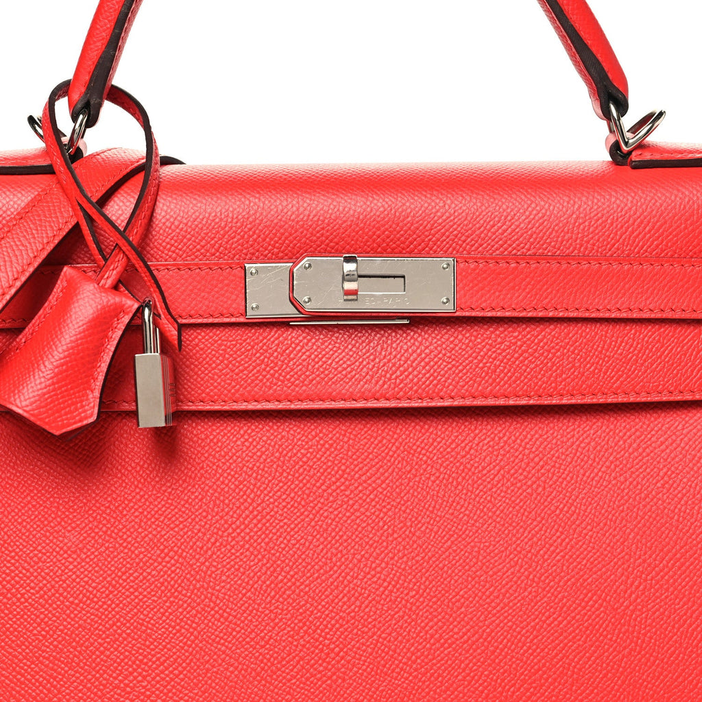 Epsom Kelly Sellier 32 Rouge Casaque