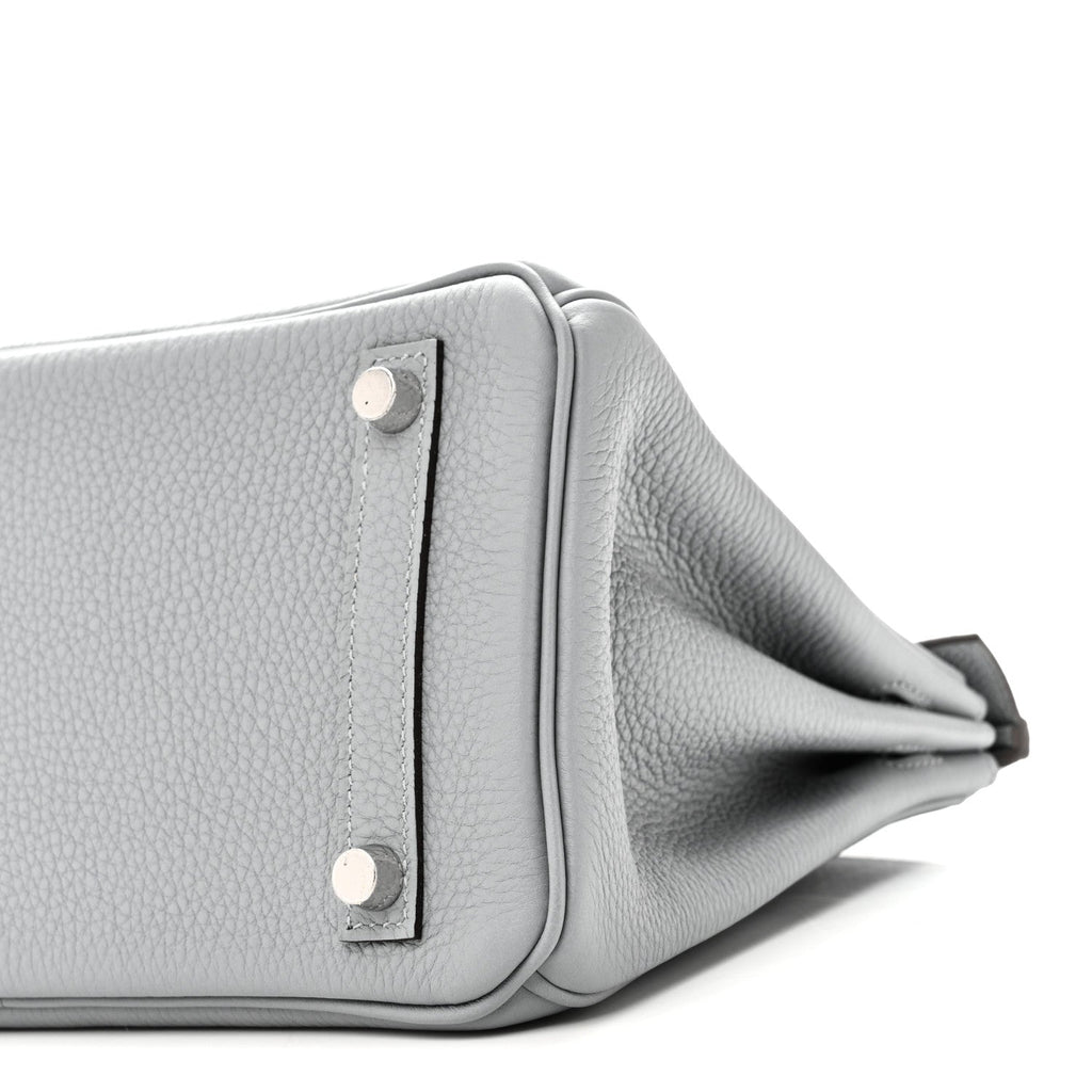 Togo Birkin 25 Gris Pantin