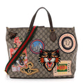 Soft GG Supreme Monogram Courrier Medium Crossbody Tote Beige New Acero