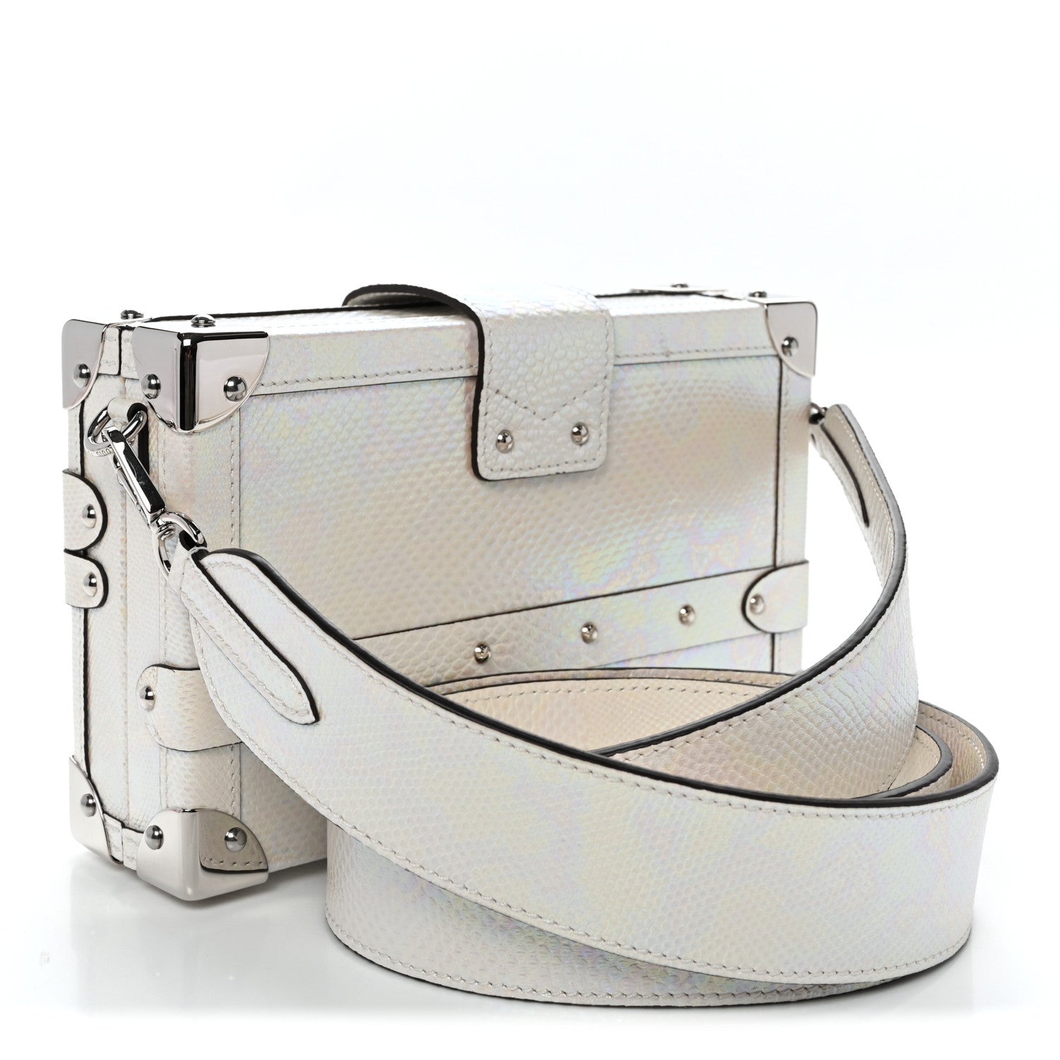 Karung Petite Malle White Petrol