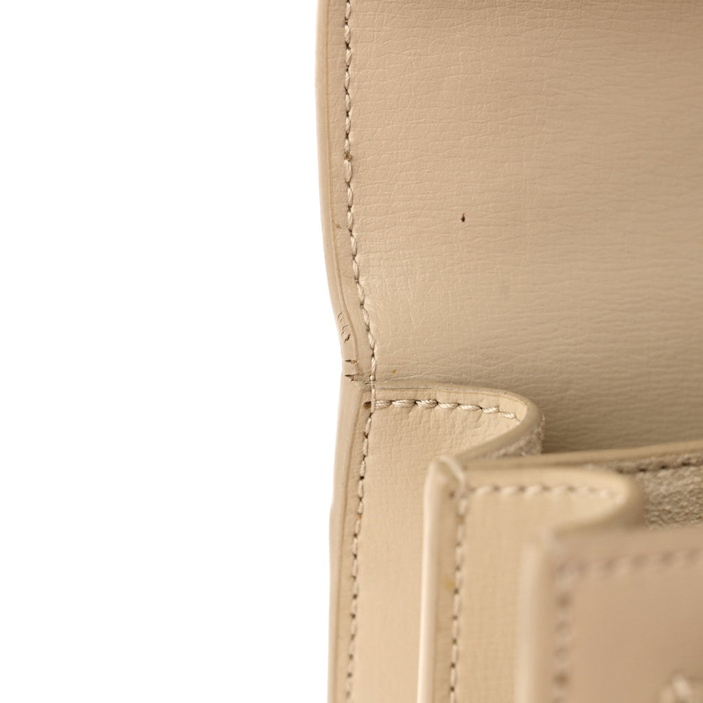 Suede Calfskin Medium Monogram Sunset Dark Beige