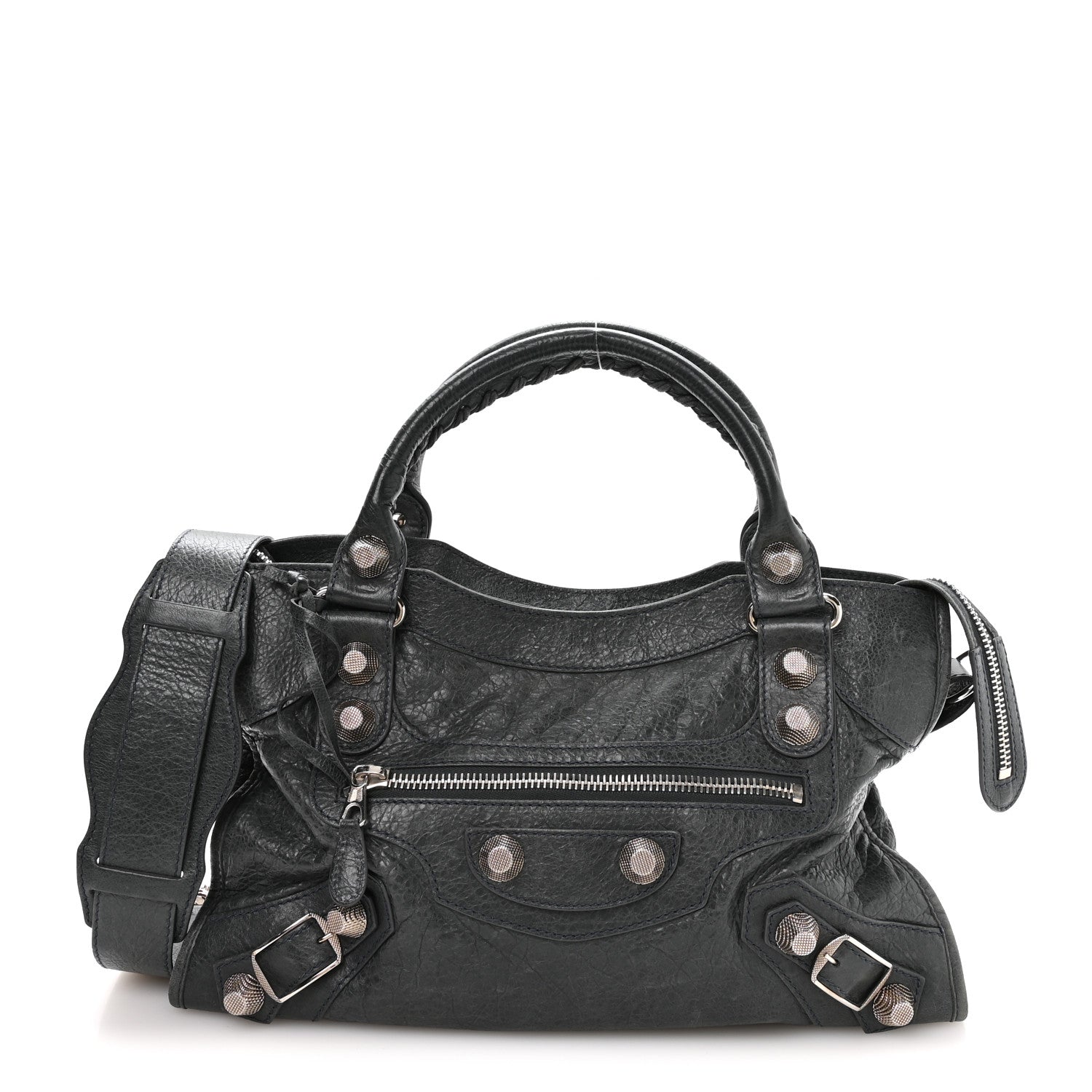 Agneau Giant 21 Silver Hardware City Anthracite