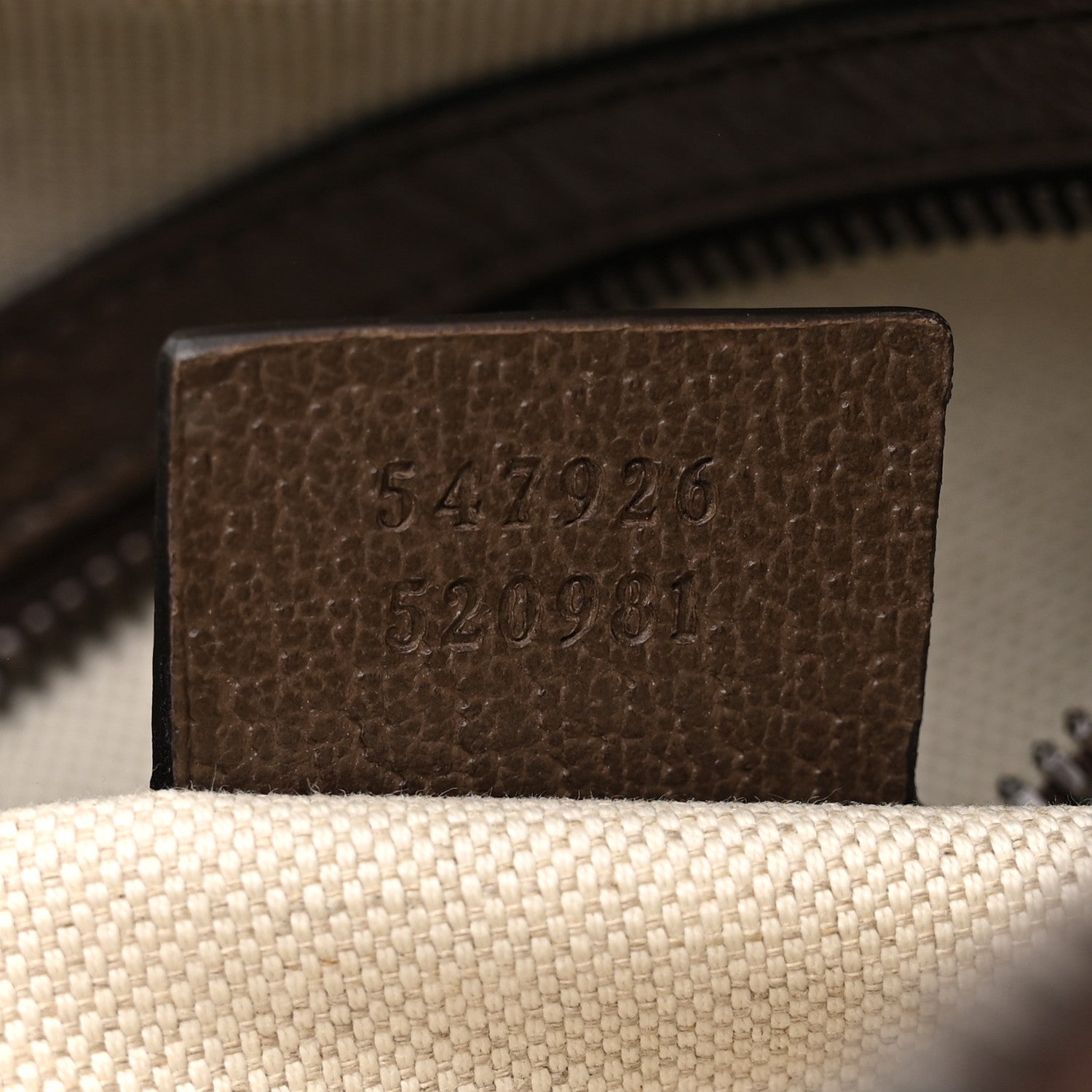 GG Supreme Monogram Web Small Ophidia Messenger Bag Brown