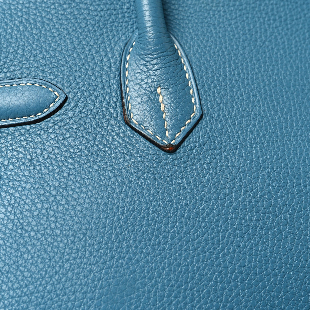 Togo Birkin 30 Blue Jean