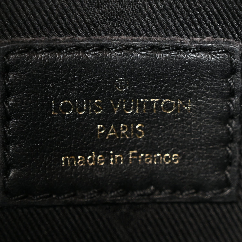 Calfskin Bubblegram Over The Moon Black