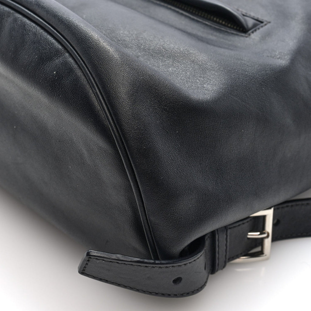 Calfskin Backpack Black