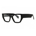 Off-White Eyeglasses Cat Eye Full Rim, Black Frame and Clear Demo Lenses Lens OERJ07QSTYLE7Q1000