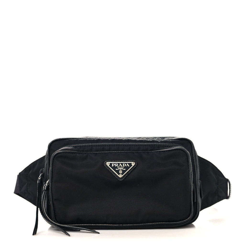 Tessuto Nylon Belt Bag Black