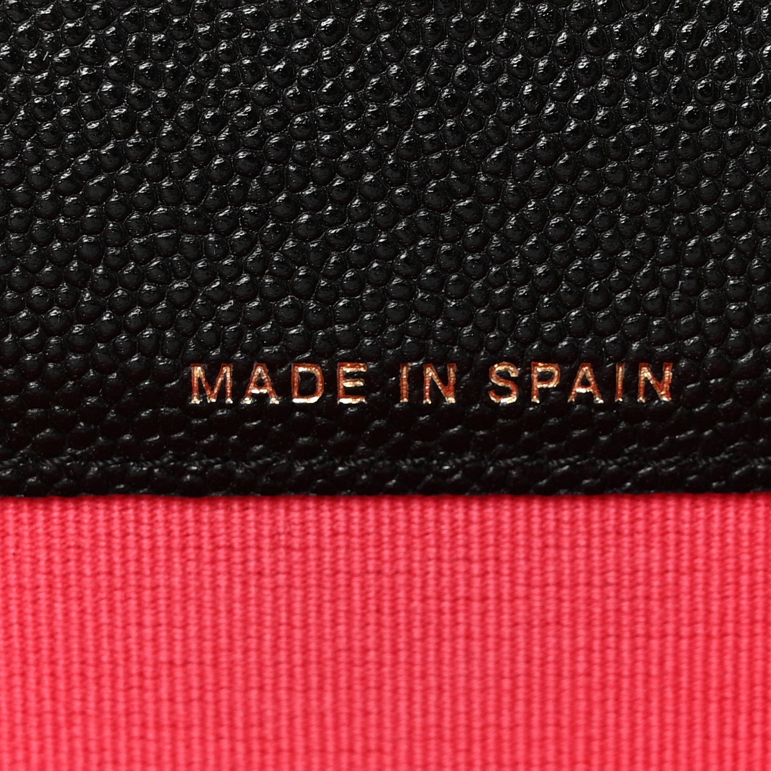 Caviar Metal Perforated Quilted CC Flap Card Holder Black