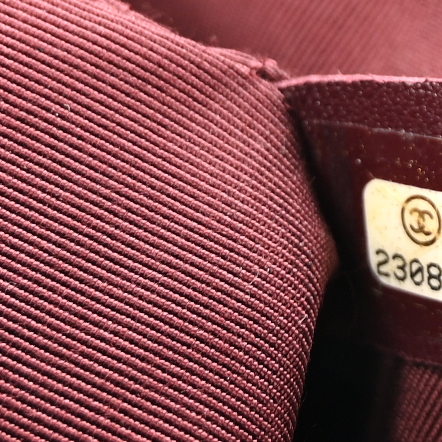 Glazed Calfskin Quilted Large Gold Bar Top Handle Flap Burgundy