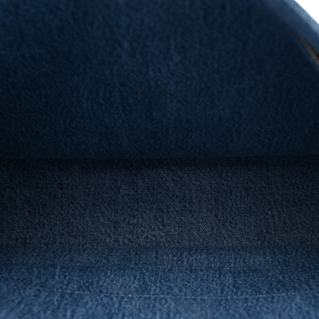 Denim Souplissimo Maxi Flap Blue