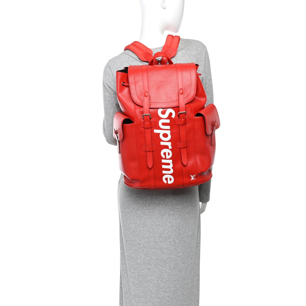 X SUPREME Epi Christopher Backpack PM Red