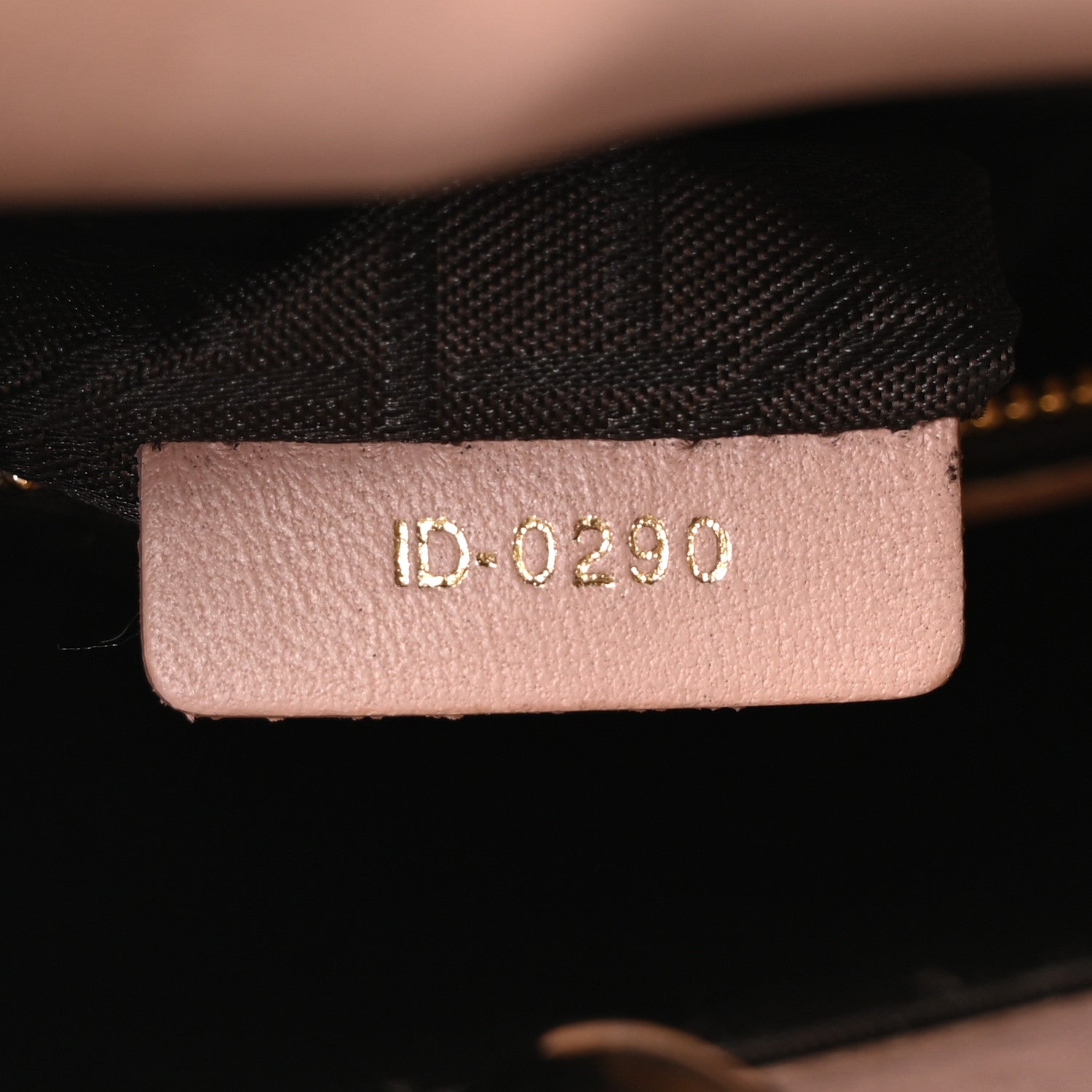 Lambskin Cannage Small My ABC Dior Lady Dior Blush