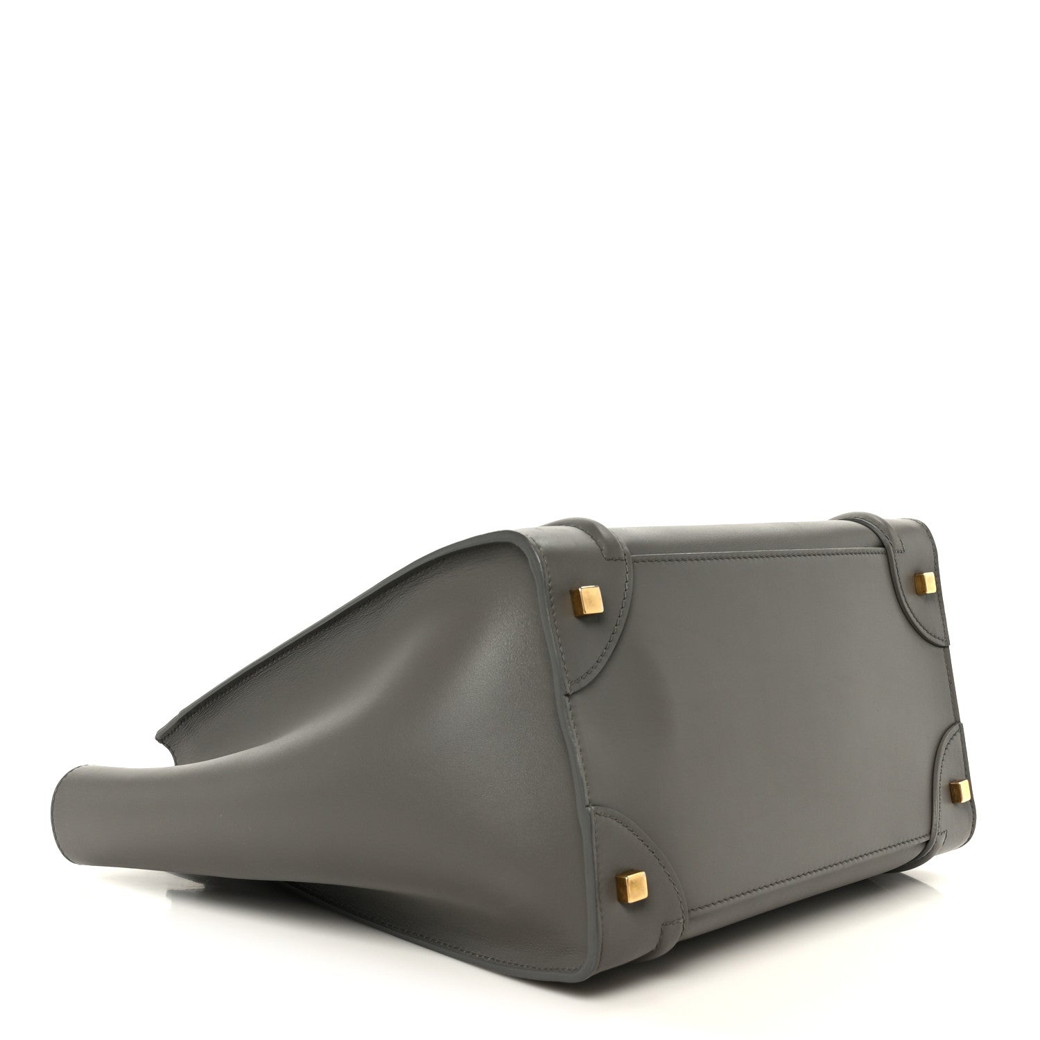 Smooth Calfskin Mini Luggage Grey