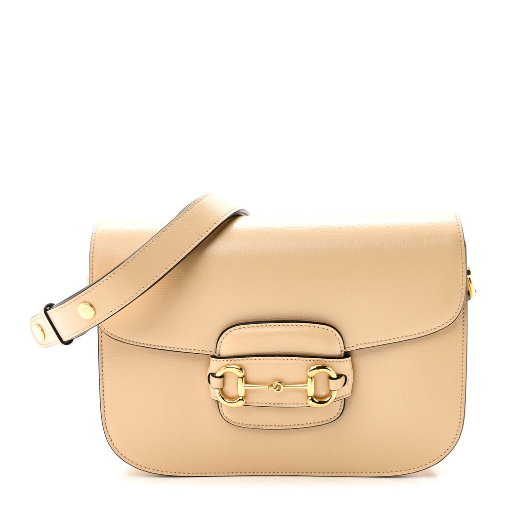 Azalea Calfskin Horsebit 1955 Shoulder Bag Bubble Tea