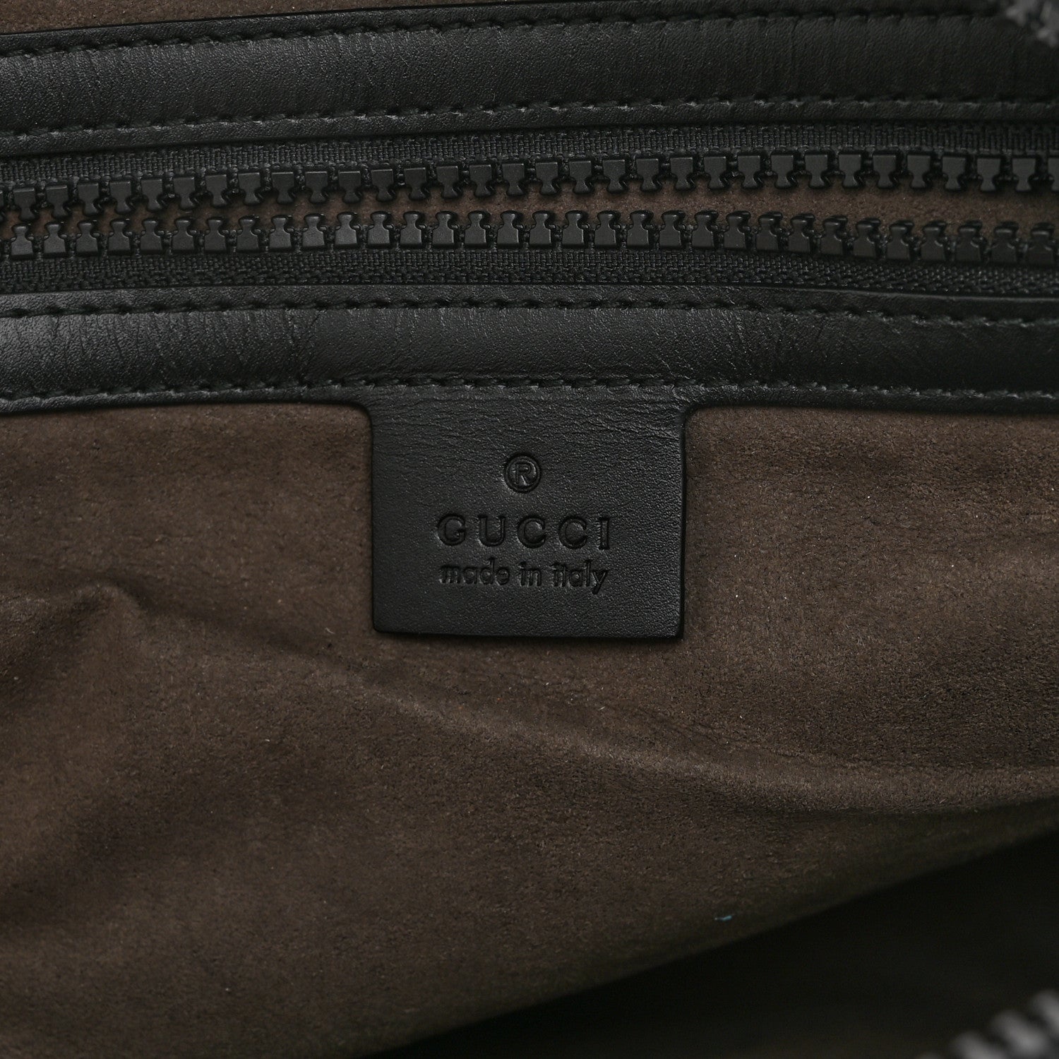 GG Supreme Monogram Small Eden Day Backpack Black
