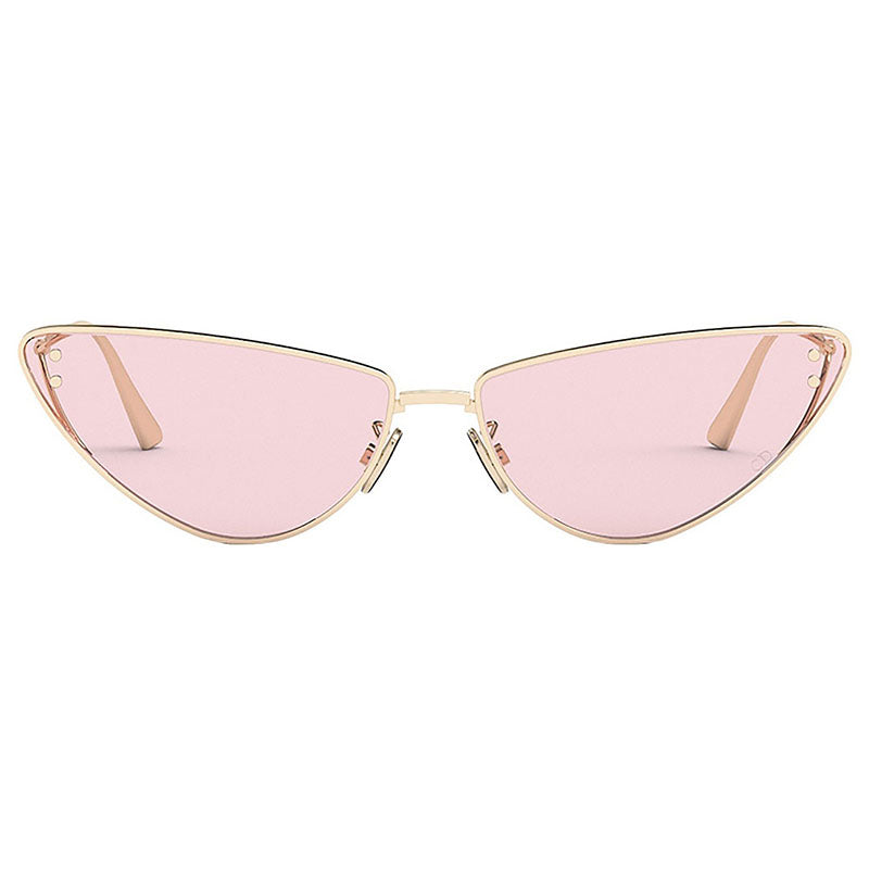 Dior Sunglasses Cat Eye Full Rim, Gold Frame and Yellow Lens MISSDIORB1UB0H0