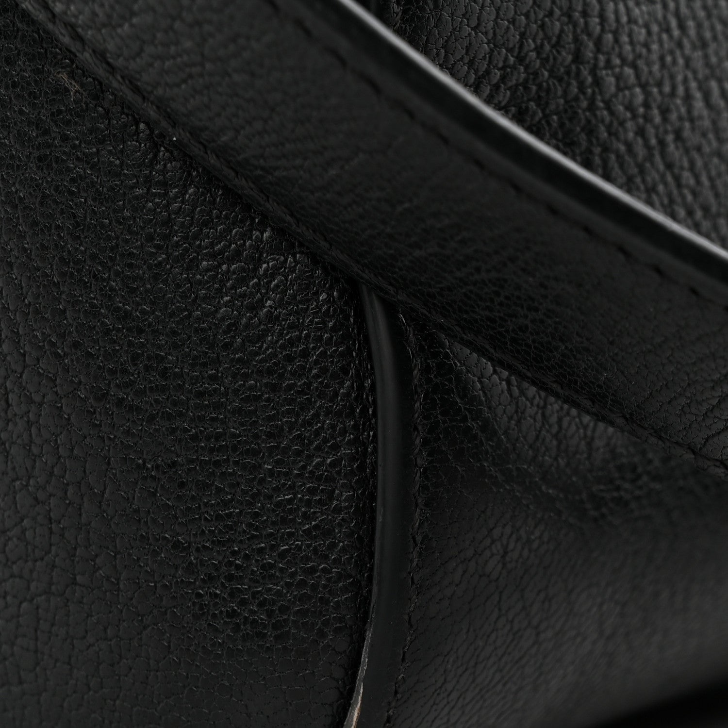 Sugar Goatskin Small Antigona Black