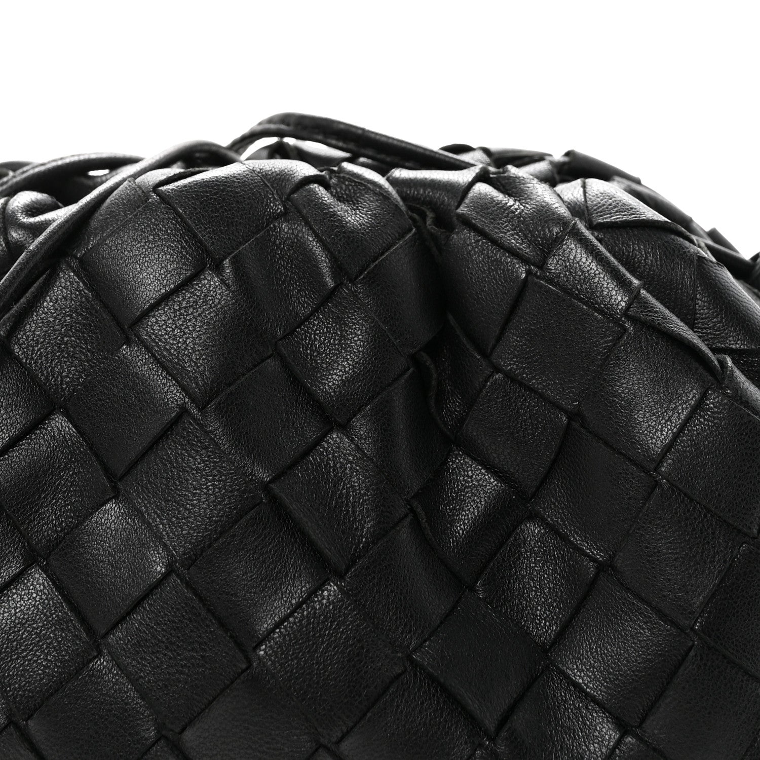 Nappa Intrecciato The Mini Pouch Black