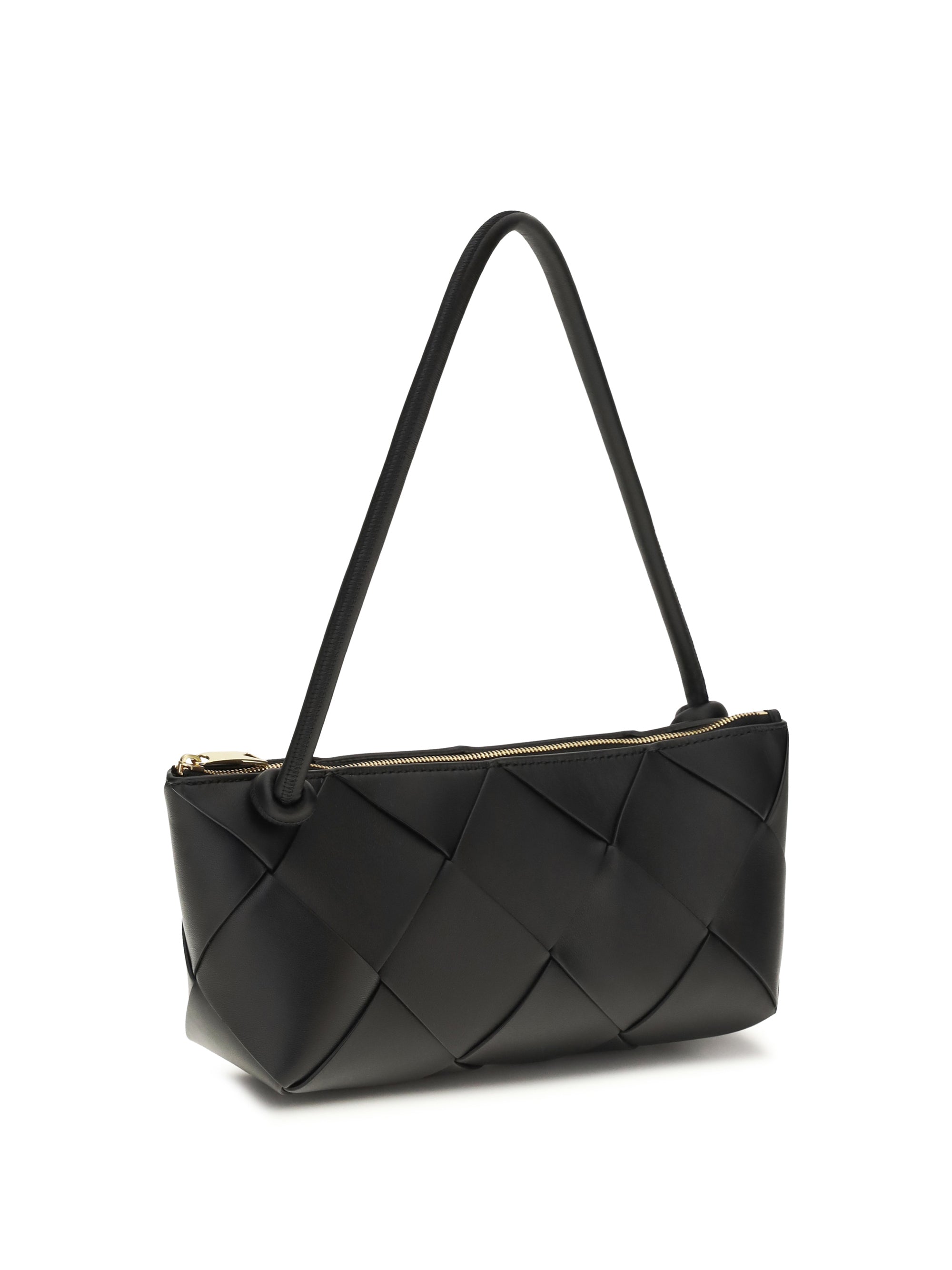 Bottega Veneta Women Woven Leather Clutch