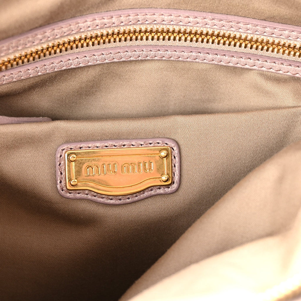 Vitello Lux Bag Mughetto