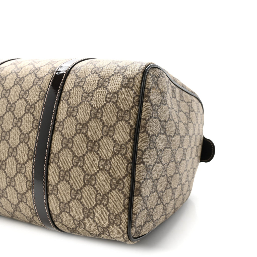 GG Plus Monogram Medium Joy Boston Dark Brown