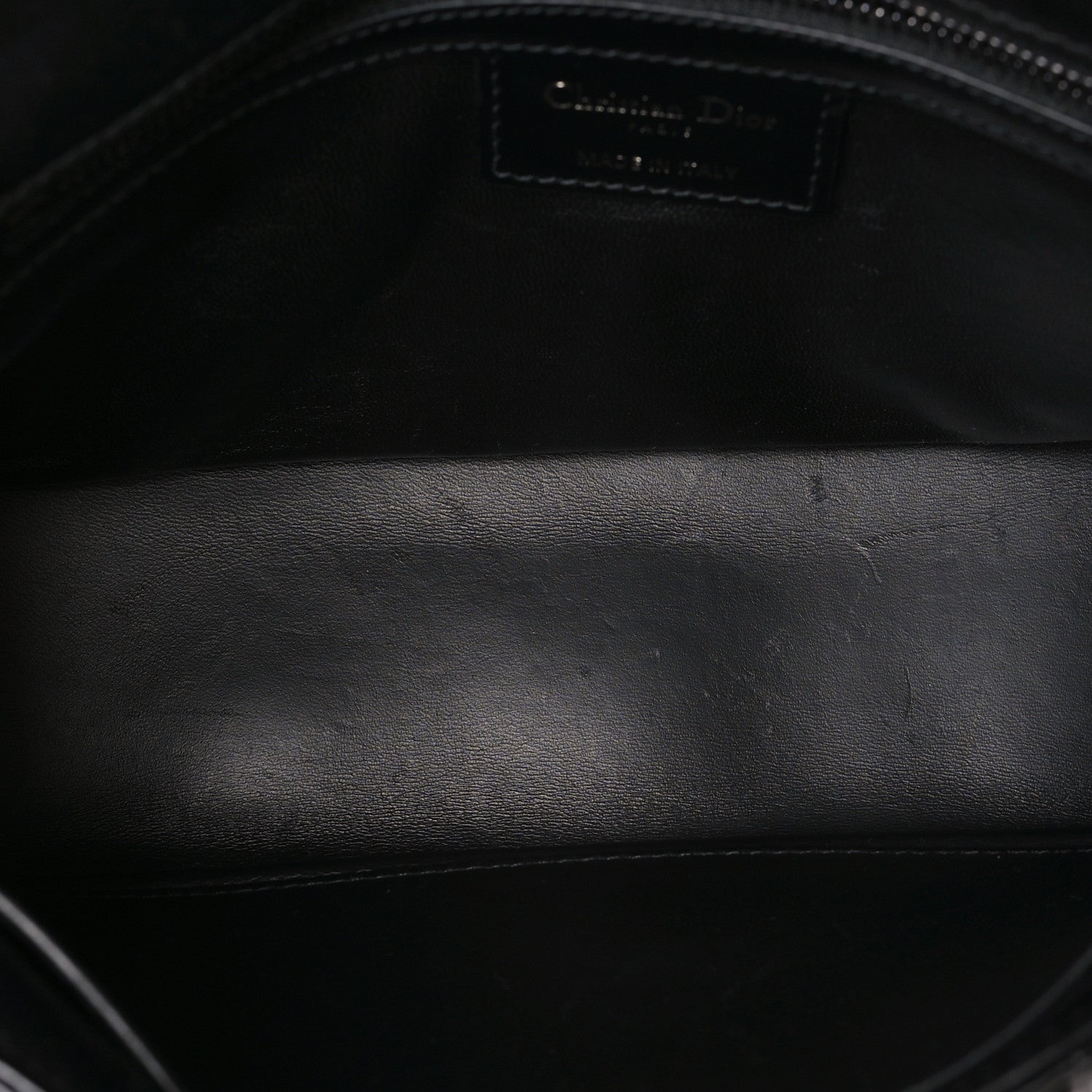 Calfskin Macrocannage Medium Caro Bag Black