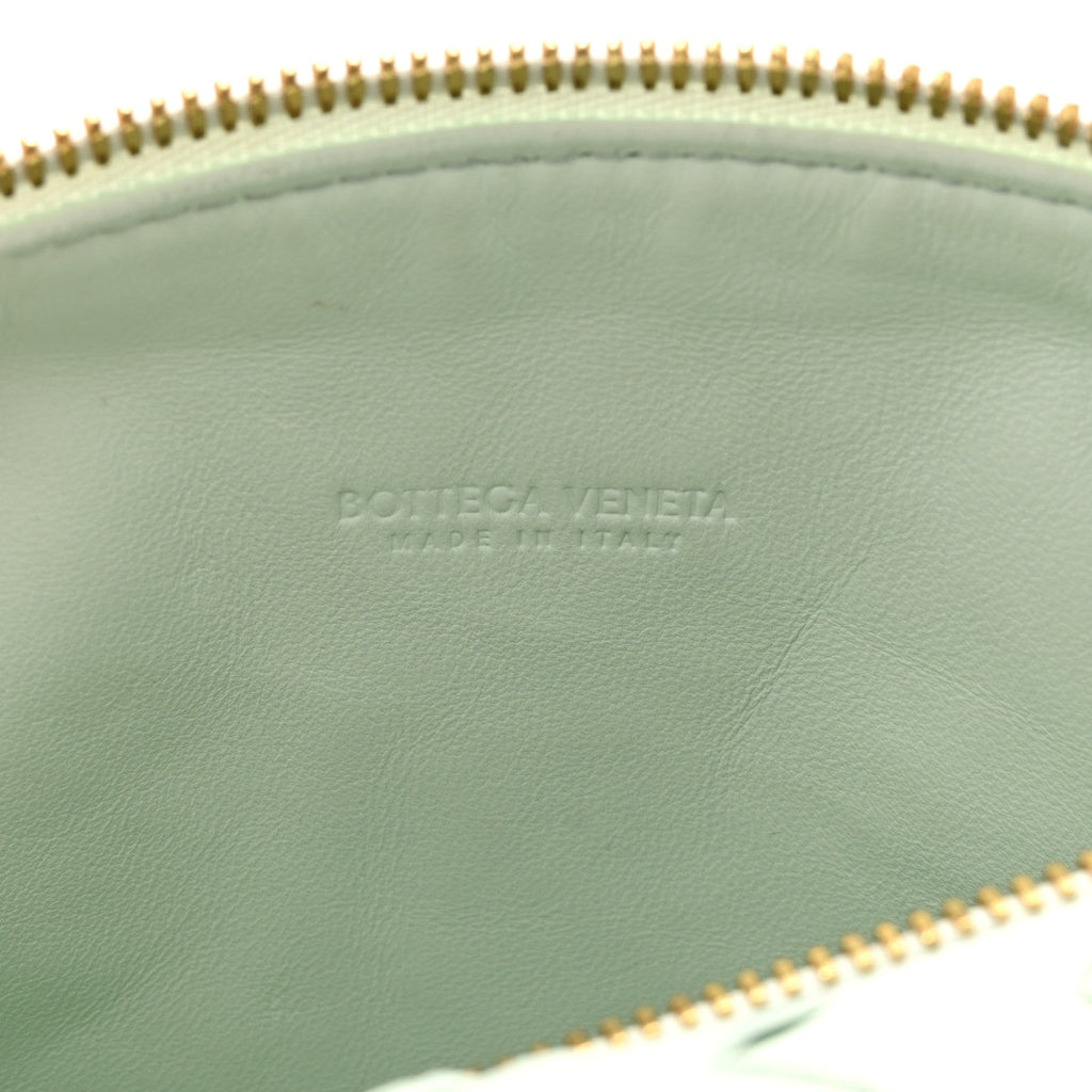 Calfskin Nappa Intrecciato Mini Wallace Glacier Muse