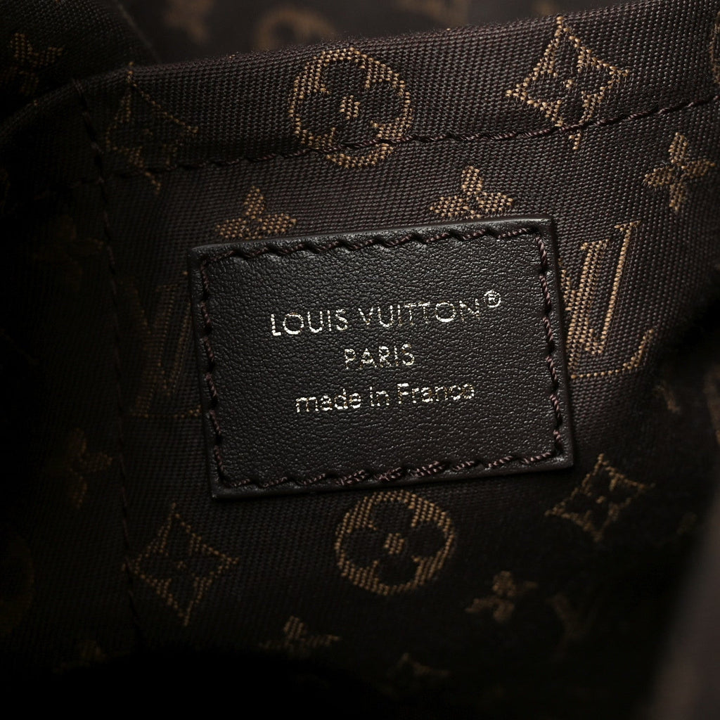 Suede Monogram Express MM Hazelnut