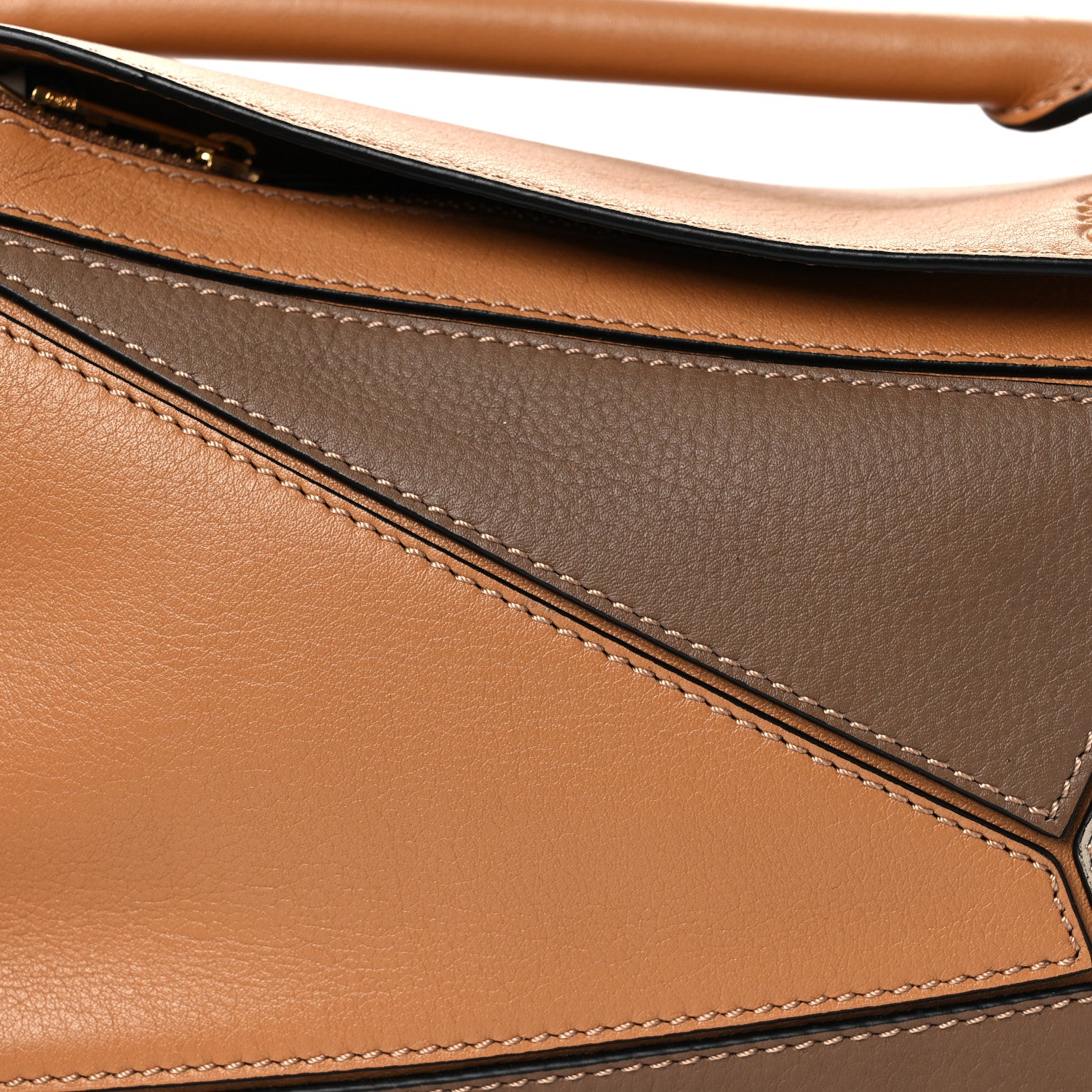 Calfskin Mini Puzzle Bag Warm Desert Mink