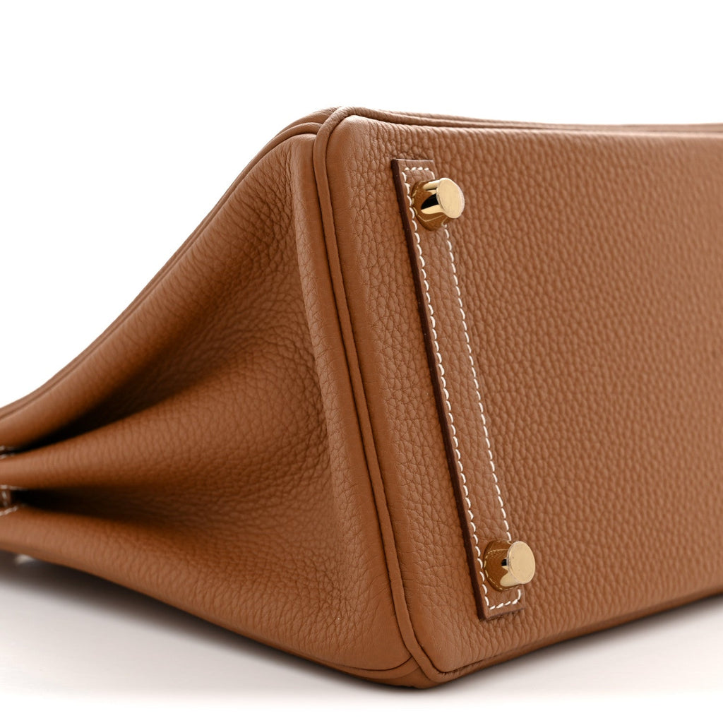 Togo Birkin 25 Gold