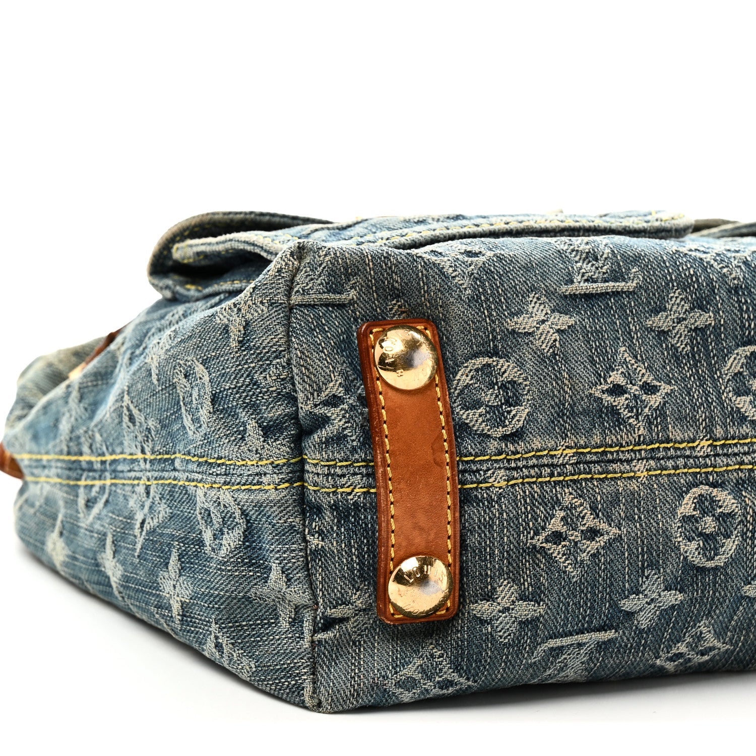 Monogram Denim Baggy PM Blue
