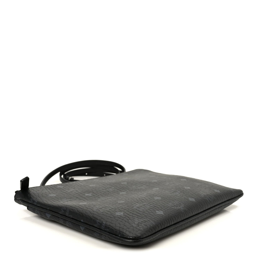 Visetos Medium Crossbody Pouch Black