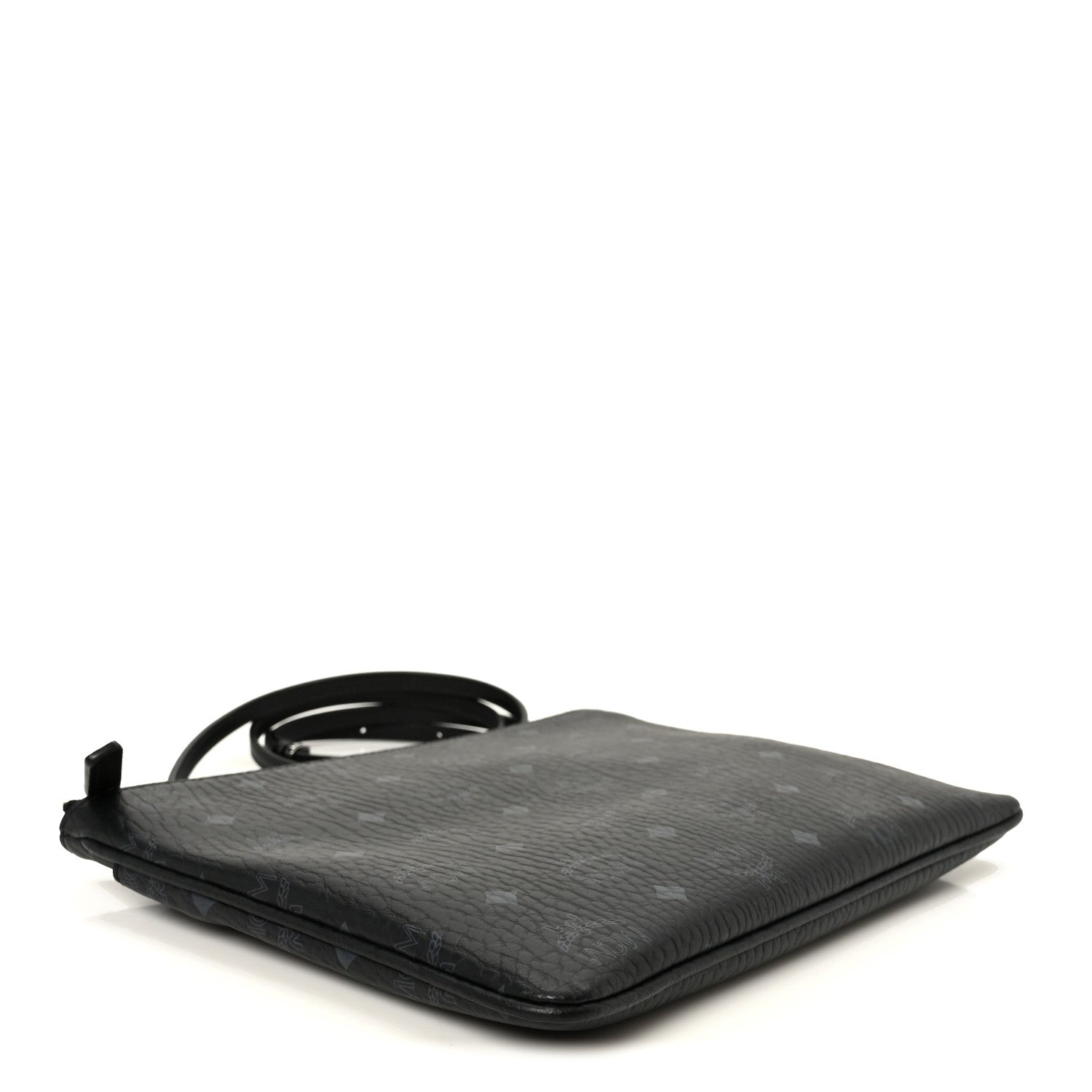 Visetos Medium Crossbody Pouch Black