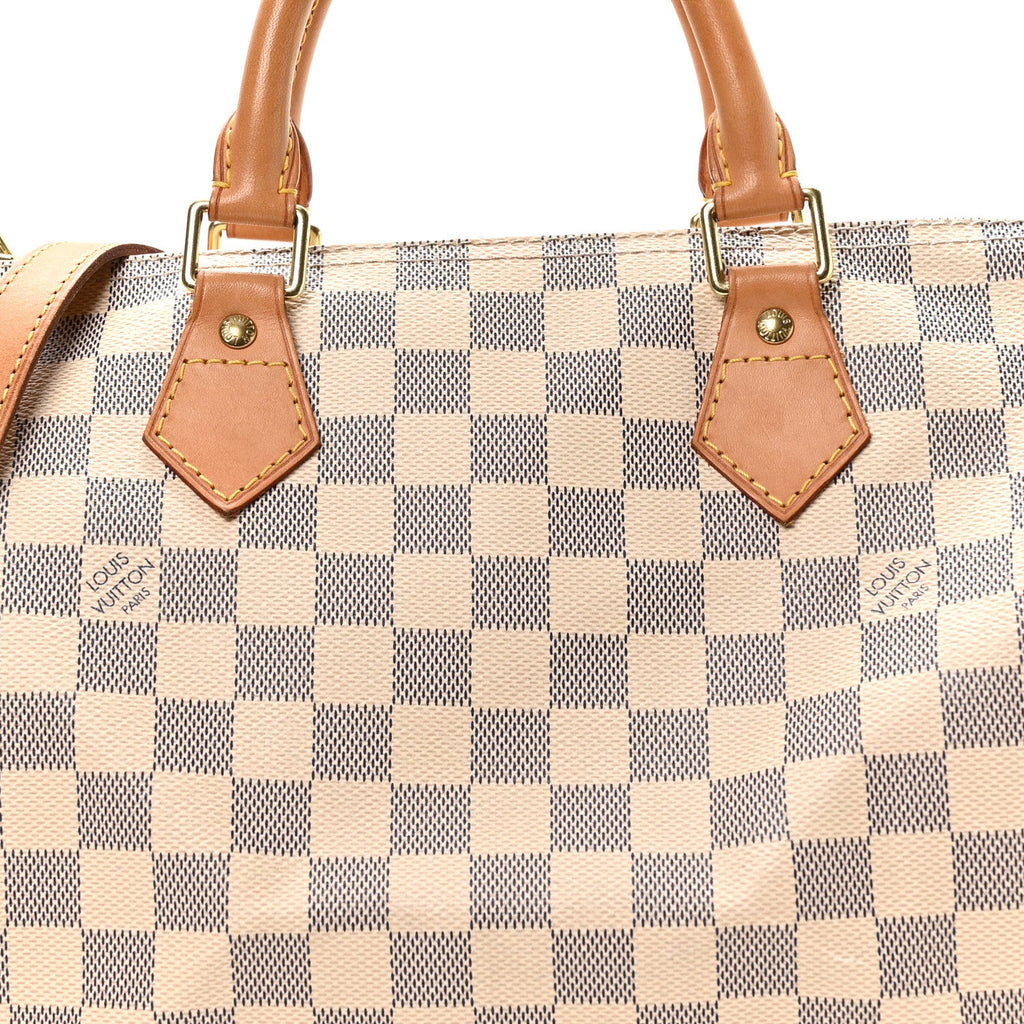 Damier Azur Speedy Bandouliere 30