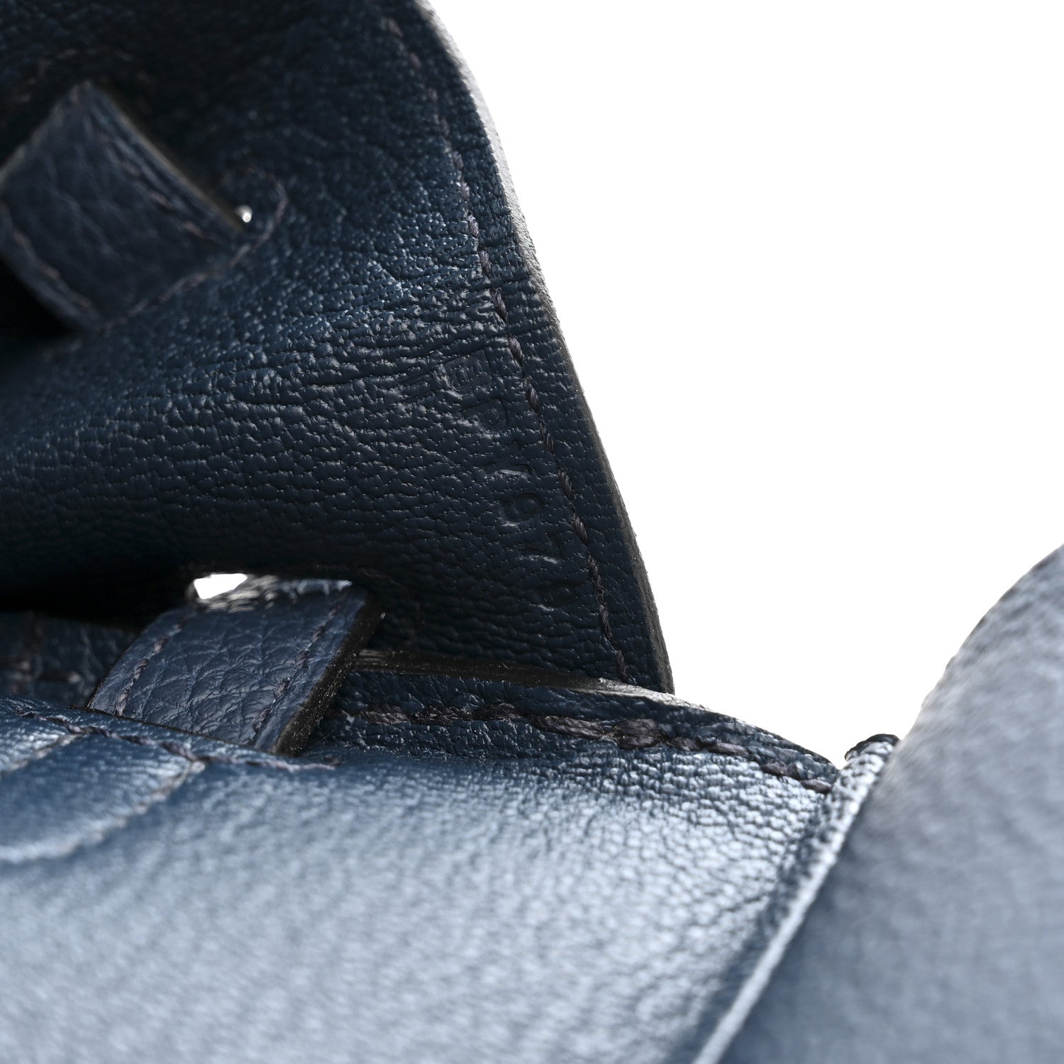 Togo Birkin 25 Bleu de Prusse