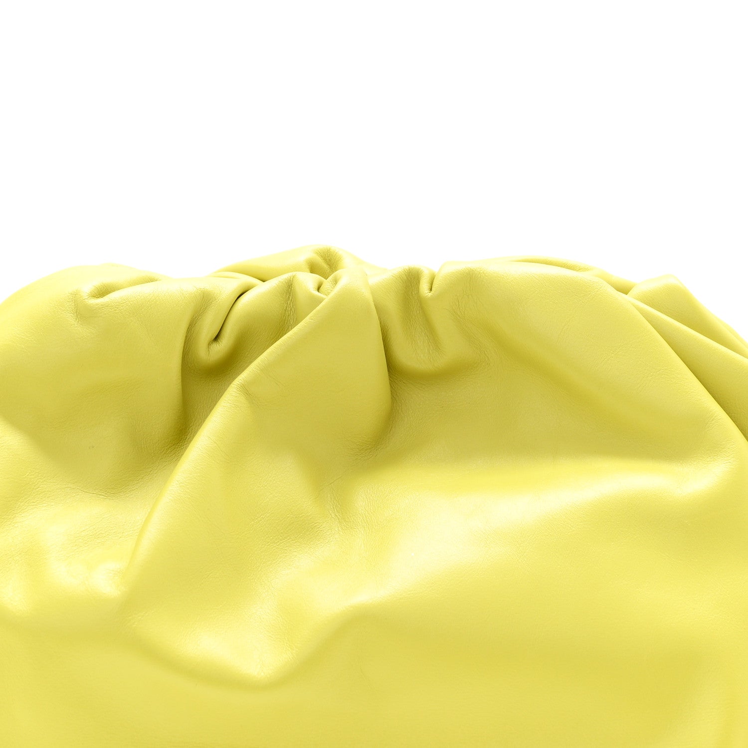 Smooth Butter Calf The Pouch Oversized Clutch Kiwi