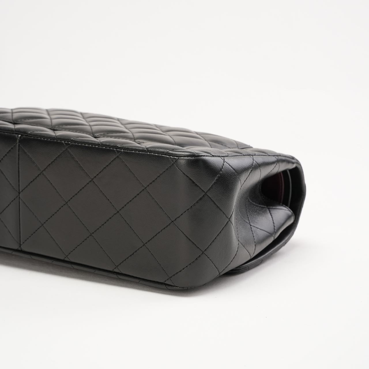 Chanel Classic Jumbo Double Flap Lamb Black 2014