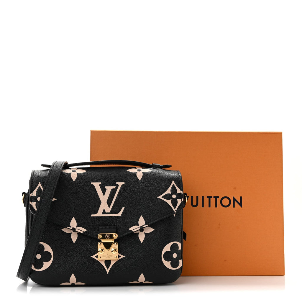 Empreinte Monogram Giant Pochette Metis Black Beige