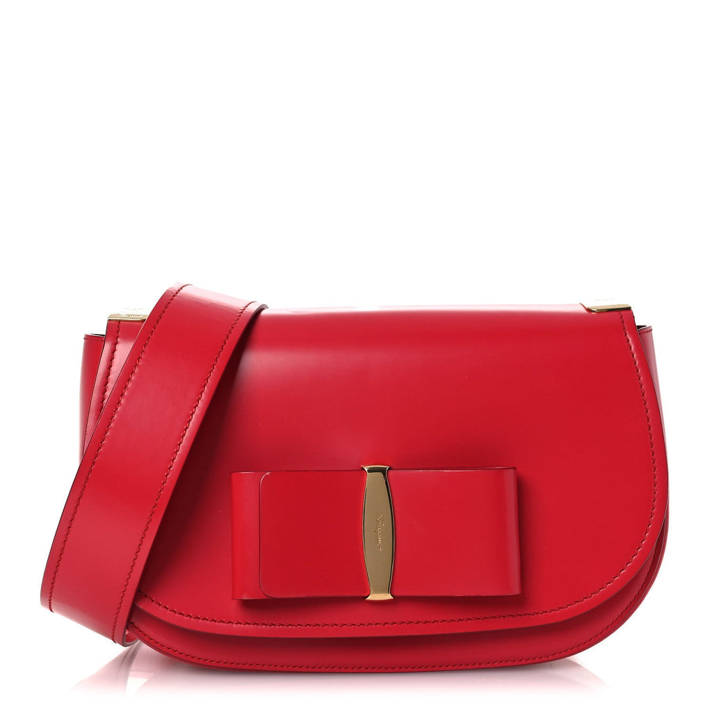 Smooth Calfskin Anna Shoulder Bag Pamplona