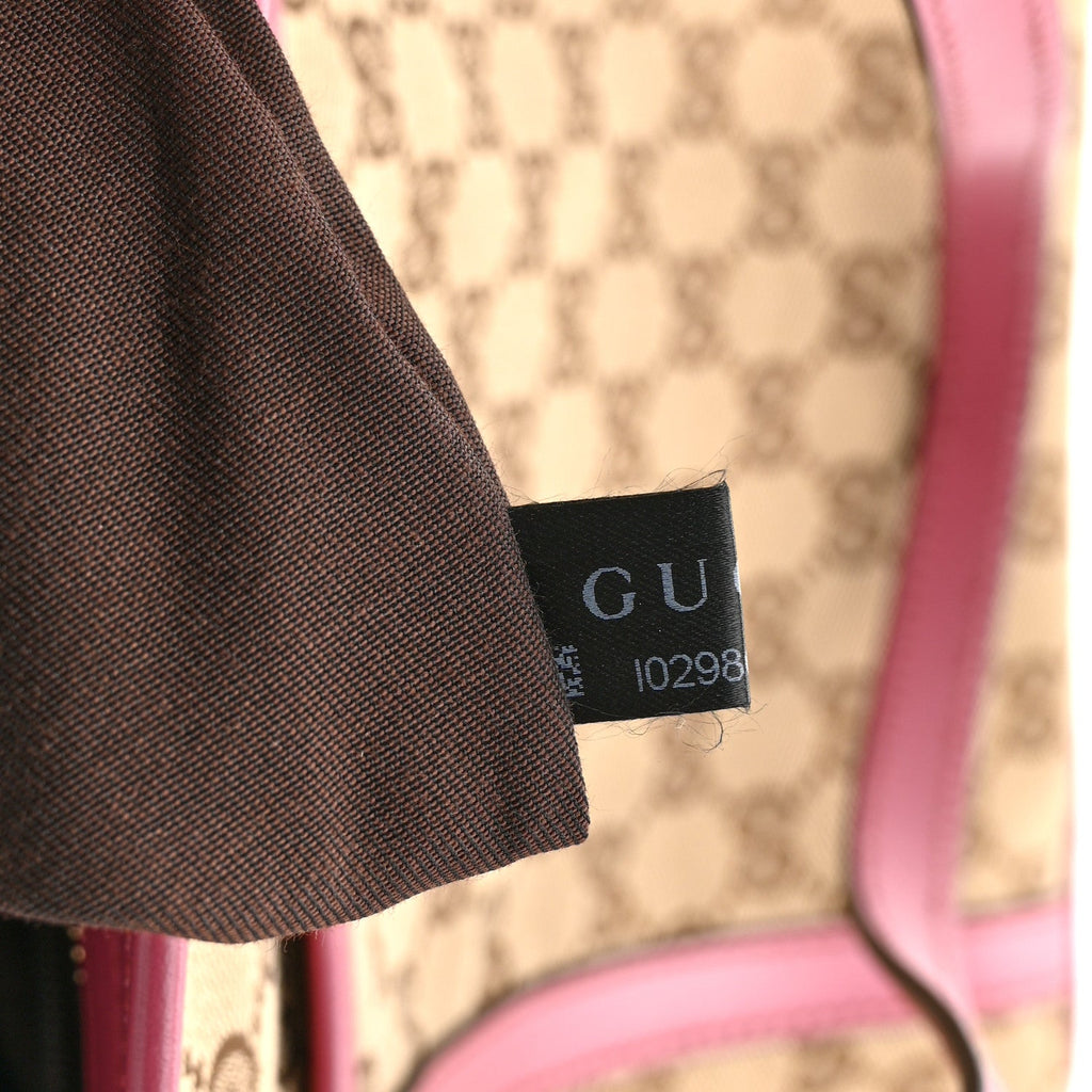 GG Monogram Medium Joy Tote Peonia Flower