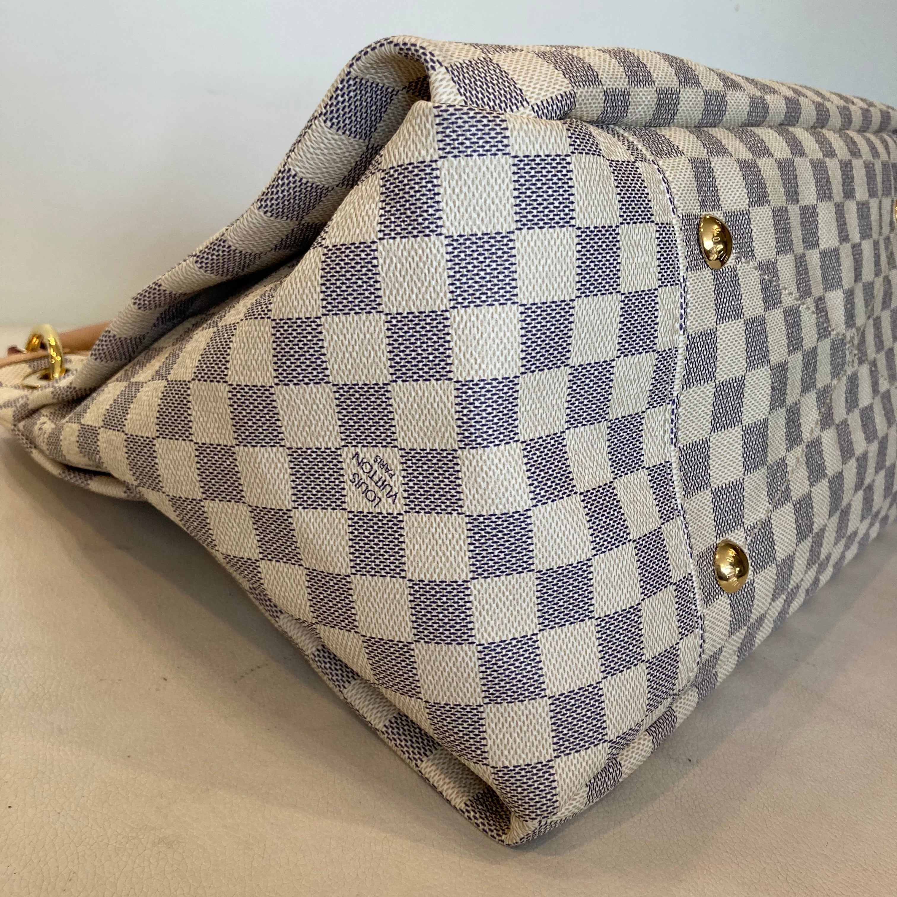 LOUIS VUITTON Damier Azur Artsy MM