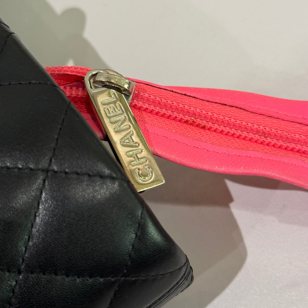 CHANEL TOTE CLASSIC COWHIDE LEATHER SHOULDER BAG
