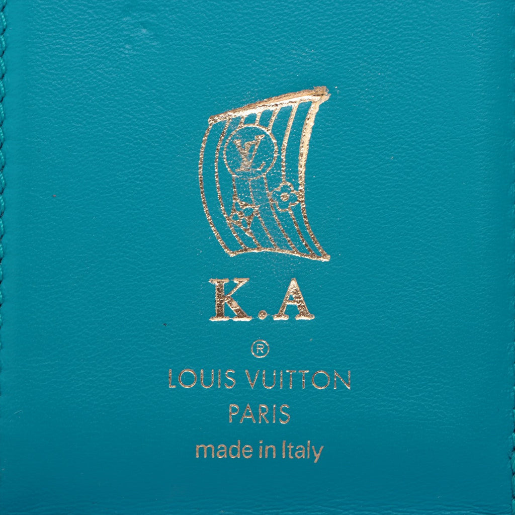 Louis Vuitton LV Pont Neuf Compact Wallet Pink x Blue