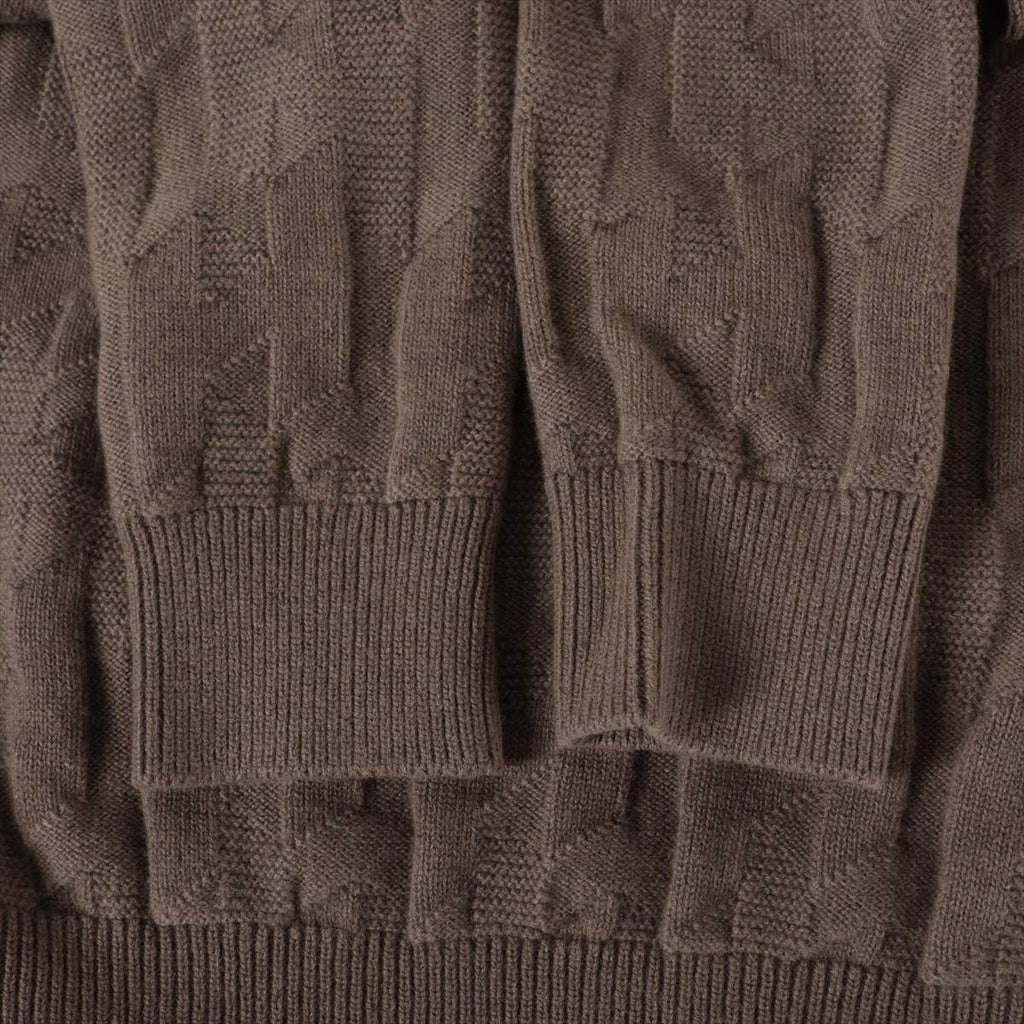 Hermès H Wool Knit Brown
