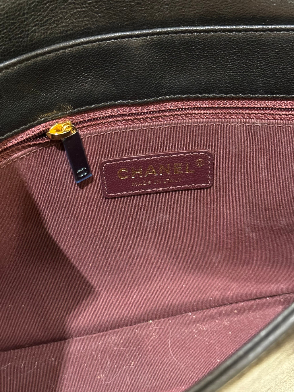 CHANEL BLACK FLAP BAG