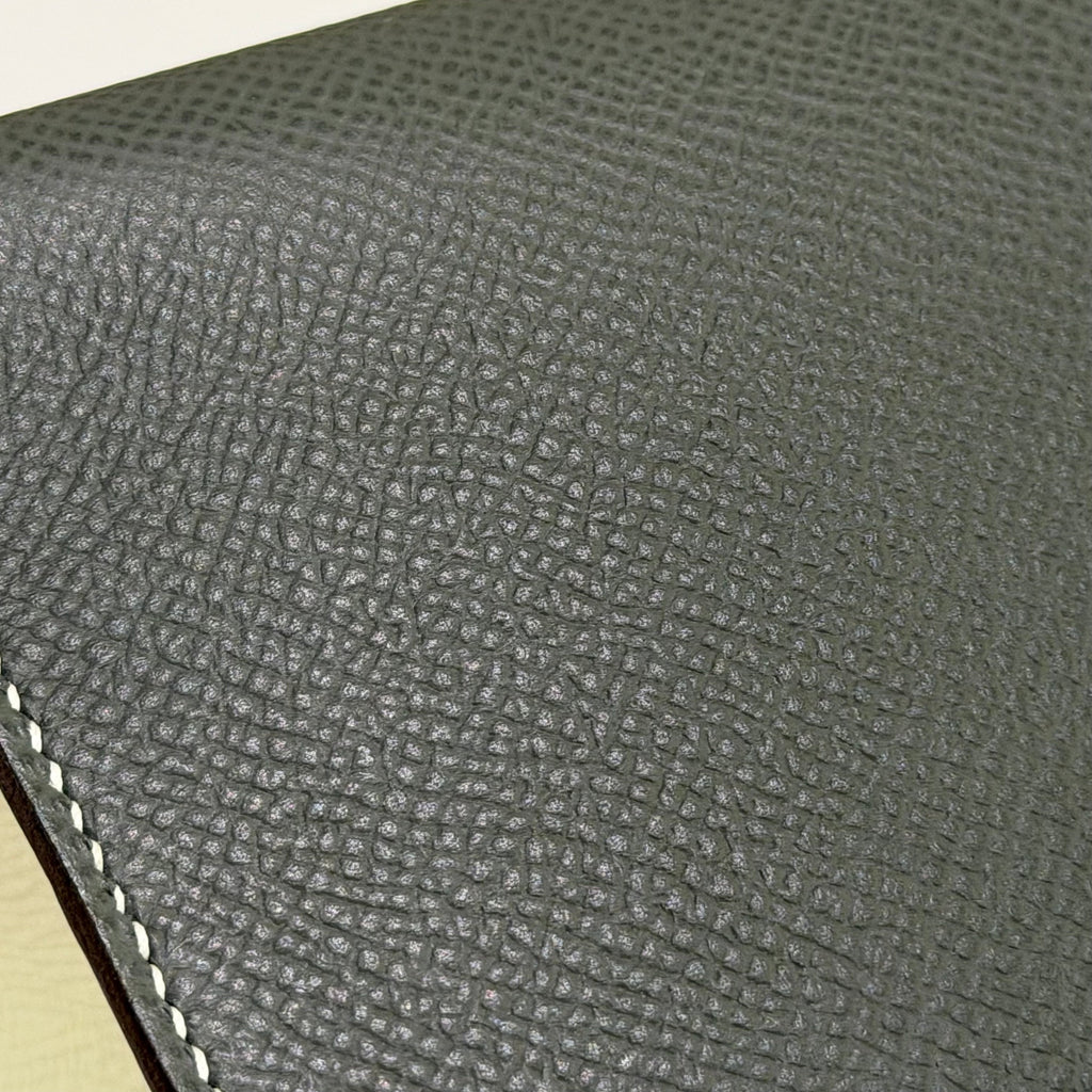 HERMÈS KELLY 25 SO GRIS ÉTAIN WITH SILVER HARDWARE EPSOM LEATHER (STAMP K)