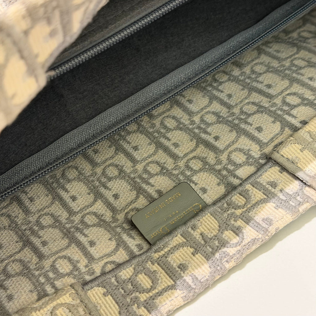 Dior Large Tote Bag Grey Tote